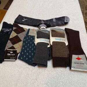 8 Pairs Men's Dress Socks